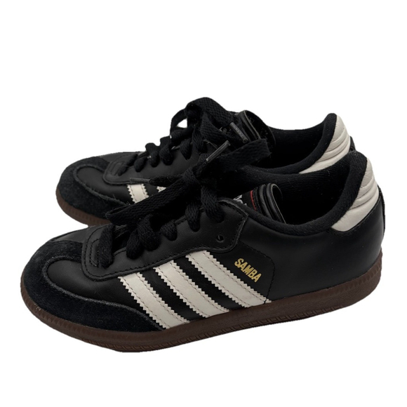 Adidas Samba OG Black Sneakers Kids Size 1.5 - Picture 6 of 9